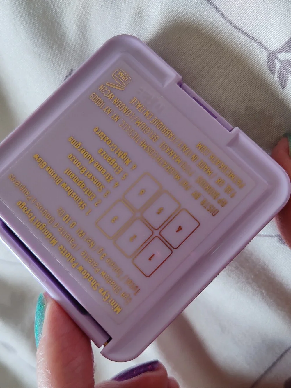 Pat McGrath Labs Midnight Voyage Mini Eyeshadow Palette